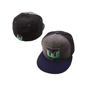  Zephyr Hartford Whalers Meltdown Wool Fitted Hat Sports 