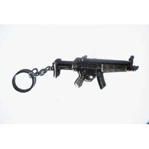  Mp5 Submachine Gun Keychain 