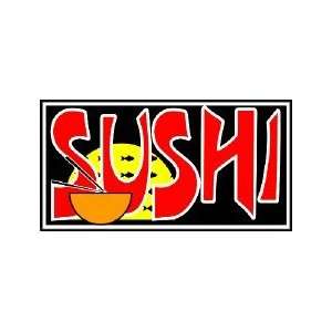  Sushi Backlit Sign 20 x 36