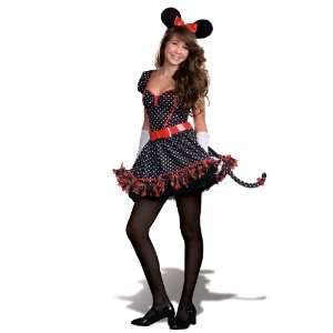  Lets Party By DreamGirl Mousin Around Teen Costume / Black 
