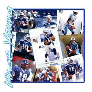  Burbank Tennessee Titans Vince Young Card Set Sports 