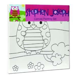  Stephen Joseph Owl Craft Canvas Set Toys & Games