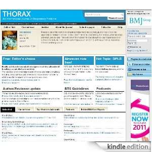  Summaries of recent peer reviewed articles from Thorax 