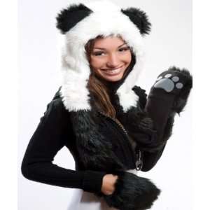  Panda Full Hood Animal Hat 
