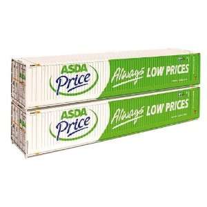    Graham Farish 379 374A 45Ft Containers Asda (2)