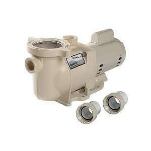   hp SuperFlo Pool Pump 230V, 2 Speed Up Rated Patio, Lawn & Garden