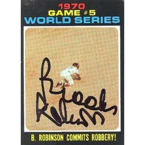   1971 1970 Game 5 World Series B Commits Robbery