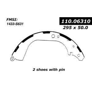  Centric Parts, 111.06310, Centric Brake Shoes Automotive