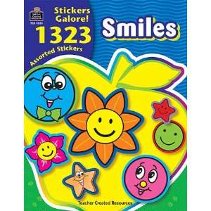  5 Pack TEACHER CREATED RESOURCES STICKER BOOK SMILES 1323 
