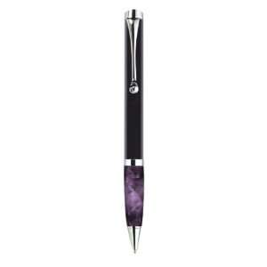   Executive Mini Ballpoint Pen, Black/Plum (072210)