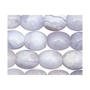  Chalcedony Beads Rice 12x10mm Arts, Crafts & Sewing