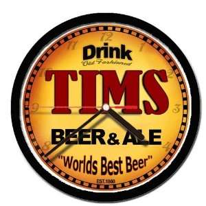  TIMS beer and ale cerveza wall clock 