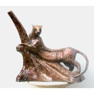  Metropolitan Galleries SRB60063 Mountain Lion Bronze