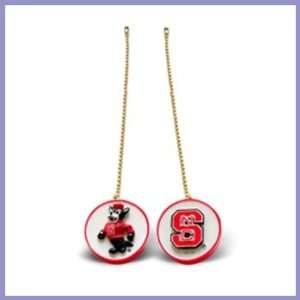  North Carolina State Wolfpack Set of Two Ceiling Fan Pulls 