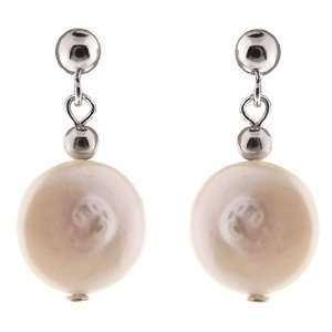   Silver Mother of Pearl Earrings QE 10030 AM Pearlzzz Jewelry