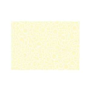  Wallpaper 4Walls Alphabets Alphabetical Yellow KP1401EM2 