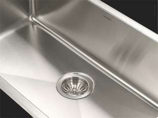 Type 304 stainless steel is resistant to corrosion, stains, and dents 