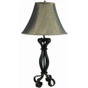  Hand Forged Iron Table Lamp