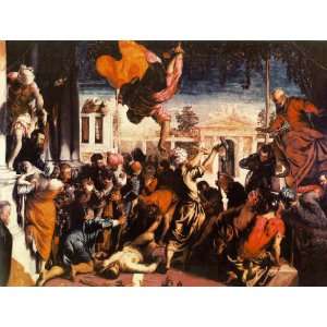  Hand Made Oil Reproduction   Tintoretto (Jacopo Comin 