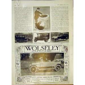  Motor Car Wolseley Rolls Royce Daimler Industrial 1914 