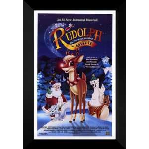  Rudolph the RedNosed Reindeer 27x40 FRAMED Movie Poster 