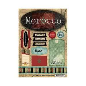  Scrapbook Customs   World Collection   Morocco   Cardstock 