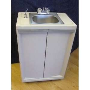   Self  Contained Stainless Steel Sink Single Basin 6