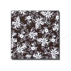  Doodlebug Papers 25P Blk Flors