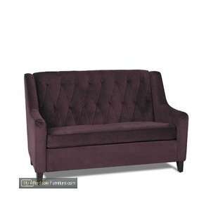  Curves Collection Tufted Loveseat by Avenue Six