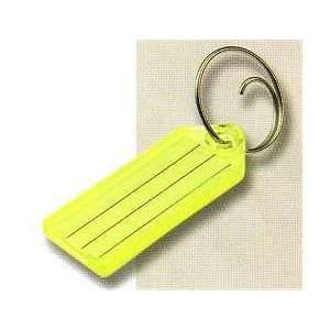  Key Tag W/Tang Ring 12300 Assorted 100/Box Office 