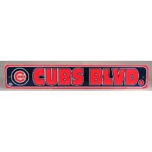  Chicago Cubs Blvd. Street Sign MLB Licensed Sports 
