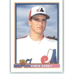  1991 Bowman #443 Chris Haney   Montreal Expos (RC   Rookie 