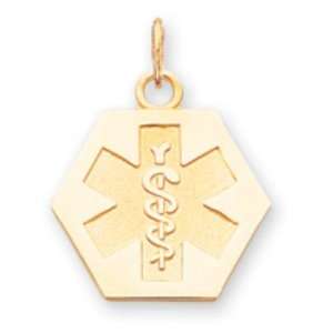  14k Gold Medical Jewelry Unenameled Pendant Jewelry