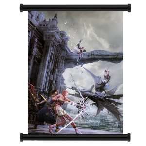  Final Fantasy XIII 2 Game Fabric Wall Scroll Poster (16 
