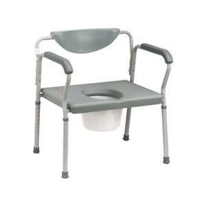  Deluxe Bariatric Commode by Drive Medical Health 