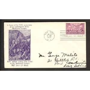   Clifford (42)First Day Cover, Northwest Territory, 150th Anniversary