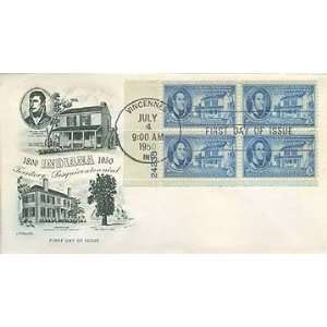  United States First Day Cover 150th Anniversary Indiana 