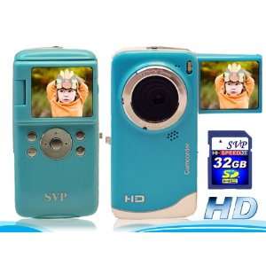  SVP HDV1120(with 32GB) Turquoise High Definitopn Digital 
