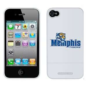  Memphis Tigers blue on AT&T iPhone 4 Case by Coveroo  