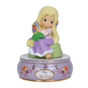 Precious Moments Porcelain/Resin Disney Tangled Musical, 5 Inch 