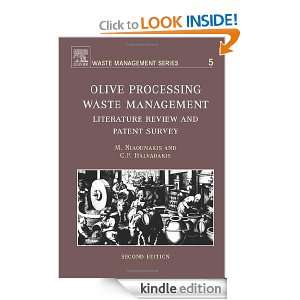 Olive Processing Waste Management, Volume 5, Second Edition 