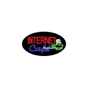  Animated Internet Cafe LED Sign 