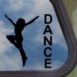  Dance Dancing Black Decal Car Truck Bumper Window Sticker 