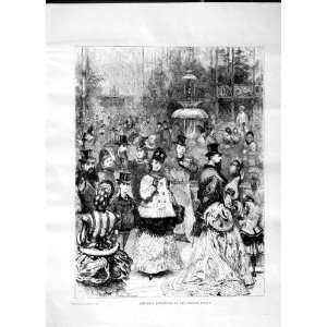  1870 CRYSTAL PALACE SATURDAY AFTERNOON MEN WOMEN