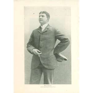  1896 Print Actor Maurice Barrymore 