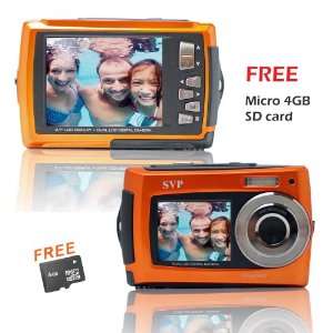  Dual Screen 18MP Aqua5800 Orange (with Micro4GB 