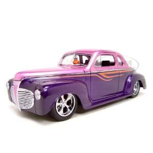  1941 Purple Plymouth Die Cast Shyne Rodz 118 Toys 
