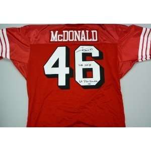  Tim McDonald San Francisco 49ers Jersey 6xProBowler 
