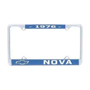 1976 NOVA LICENSE FRAMES