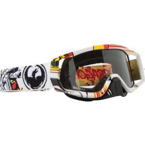 Dragon Alliance Crash Landing Adult Vendetta MotoX Motorcycle Goggles 